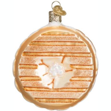 Old World Christmas 32221 Glass Blown Bagel Ornament. View a larger version of this product image.