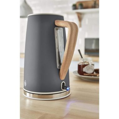 Swan - Nordic Collection Electric Kettle, 1.7 Liter Capacity, 1500 Watts, Matte Gray. View a larger version of this product image.