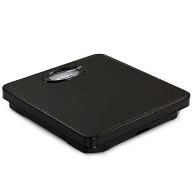 Health O Meter Compact Rotating Dial Scale in Black. View a larger version of this product image.