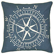 Rizzy Home 18" x 18" Pillow Cover - T06392 - Navy/Natural