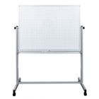 Alternate image 2 for Luxor 48" x 36" Mobile Magnetic Double-Sided Ghost Grid Whiteboard