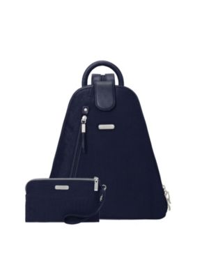 Baggallini Women's Metro Backpack with RFID Phone Wristlet