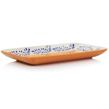 Laurie Gates Hand Painted Tierra Stoneware Serving Platter. View a larger version of this product image.