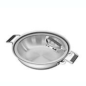 CookCraft 12" Dual Handle Casserole with Glass Lid