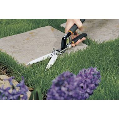 Fiskars Brands Power Lever Grass Trimming Gardening Metal Shears. View a larger version of this product image.