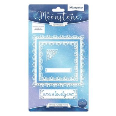Hunkydory Crafts Moonstone Cutting Die Vintage Filigree Frame. View a larger version of this product image.