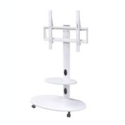 Proman Products Home Indoor Decorative White Venus TV Stand