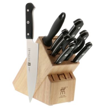 ZWILLING Gourmet 10-pc Knife Block Set. View a larger version of this product image.