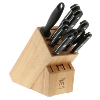 ZWILLING Gourmet 10-pc Knife Block Set. View a larger version of this product image.