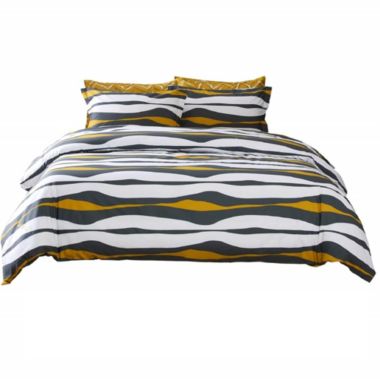 Dolce Mela Home Decorative Duvet Cover Set, King Size 6 Piece Cotton Bedding, Moco - Dolce Mela. View a larger version of this product image.