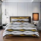 Alternate image 1 for Dolce Mela Home Decorative Duvet Cover Set, King Size 6 Piece Cotton Bedding, Moco - Dolce Mela