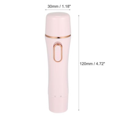 Unique Bargains Facial Hair Removal Kit for Women, 4 in 1 Hair Trimmer Hair Remover for Eyebrow, Legs, Bikini, Nose, with USB Charger, Pink. View a larger version of this product image.