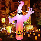 Alternate image 0 for CAMULAND 8FT Inflatable Halloween Hunting Ghost Blow Up,8FT
