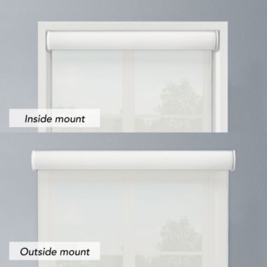 Linen Avenue Custom Cordless Cassette 5% Solar Roller Shade, 42  W x 66 H White. View a larger version of this product image.