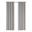 Alternate image 0 for Monarch Specialties I 9836 Curtain Panel - 2pcs / 52"W X 95"H Silver Solid Blackout