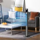 Alternate image 2 for HOMCOM 46" Tower Fan Cooling with Air Filter, Oscillating, 3 Speed, 12h Timer, Remote Controller, for Bedroom, Black