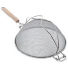 Alternate image 3 for Update International   Mesh Stainless Steel Strainer in 10-1/4" Diameter