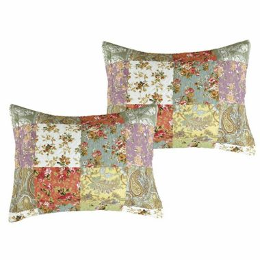 Legacy Decor 3 PCS Paisley Stitched Pinsonic Reversible Lightweight All Season Bedspread Quilt Coverlet Oversize, King Size. View a larger version of this product image.