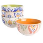Alternate image 0 for Laurie Gates Tierra 4 Piece 6 Inch Stoneware Cereal Bowl Set in Assorted Designs
