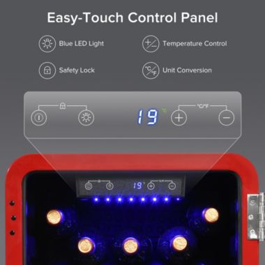 Orien Home Wine Cooler Countertop Freestanding Wine Cellars Compressor System Champagne. View a larger version of this product image.