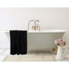 Alternate image 2 for Utopia Towels 2-Pack Luxurious Jumbo Bath Towel Sheets (35 x 70 Inches )- 600 GSM, Black