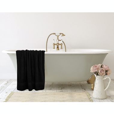 Utopia Towels 2-Pack Luxurious Jumbo Bath Towel Sheets (35 x 70 Inches )- 600 GSM, Black. View a larger version of this product image.