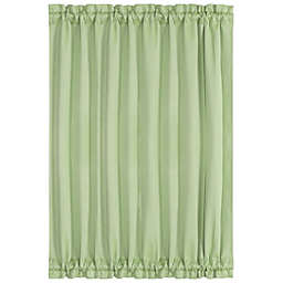 PiccoCasa Classic Blackout French Door Curtain Panel, Blackout Door Curtain Solid Drapery with Tiebacks, 1 Panel Green W54