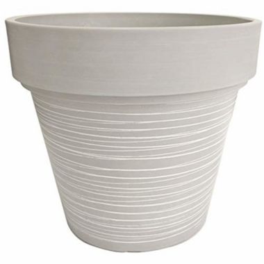 Gardener's Select GSACVBO30WHT Wide Rim Planter, White, 12. View a larger version of this product image.