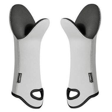 Kitcheniva Oven Mitt Pot Holder Heat Resistant Up to 500°F 2 Pcs Grey. View a larger version of this product image.