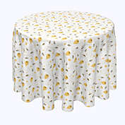 Fabric Textile Products, Inc. Round Tablecloth, 100% Polyester, 90" Round, Bees & Bee hives