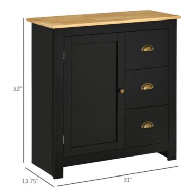 HOMCOM Modern Floor Cabinet, Storage Sideboard. View a larger version of this product image.