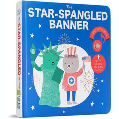 The Star-Spangled Banner Sounds Books For Toddlers Musical books for toddlers 1-3 of The America National Anthem Sound book for toddler Sing Along Books Music books with sound Talking book. View a larger version of this product image.
