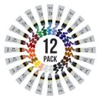 Alternate image 3 for U.S. Art Supply Professional 24 Color Set of Art Oil Paint in 12ml Tubes - Rich Vivid Colors for Artists, Students, Beginners - Canvas Portrait Paintings