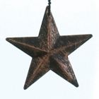 Alternate image 1 for Zingz & Thingz 10.5" Bronze and Black Contemporary Stars Wind Chimes