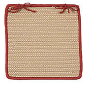 Colonial Mills Boat House - Rust Red Chair Pad (single)