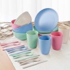Alternate image 0 for Infinity Merch 28 Piece Wheat Straw Dinnerware Set for 4