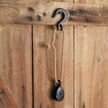 Slickblue Hook With Cast Iron Pulley. View a larger version of this product image.
