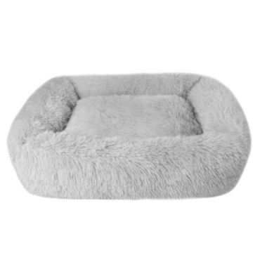 Bcbmall Soft Plush Orthopedic Pet Bed Slepping Mat Cushion for Small Large Dog Cat (Gray - X-Small). View a larger version of this product image.