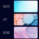 Alternate image 2 for U.S. Art Supply Alcohol Ink Color Blender Solution, Large 4.2 Ounce Bottle - Alcohol-Based Dye Paint Blending Mixing Solution to Lighten, Blend, Dilute, Re-Wet, Remove, Lift Ink - Epoxy Resin Art