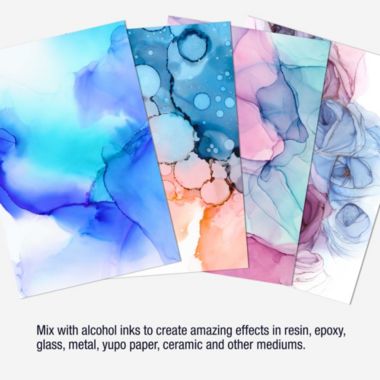 U.S. Art Supply Alcohol Ink Color Blender Solution, Large 4.2 Ounce Bottle - Alcohol-Based Dye Paint Blending Mixing Solution to Lighten, Blend, Dilute, Re-Wet, Remove, Lift Ink - Epoxy Resin Art. View a larger version of this product image.