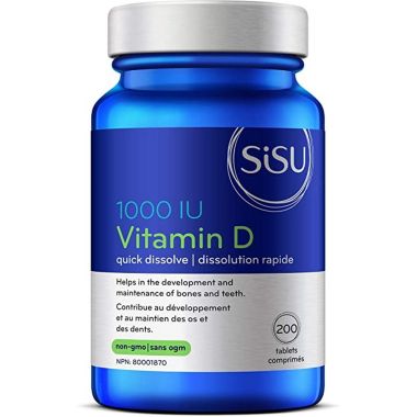 Sisu - Vitamin D 1000 IU. View a larger version of this product image.