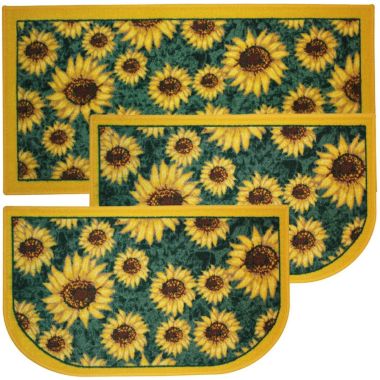 3pc Kitchen Area Rug Floor Mat Carpet Set Home Decorative Food Beverage Theme. View a larger version of this product image.