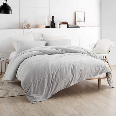 Byourbed Coma Inducer Duvet Cover - Queen - Baby Bird  Glacier Gray