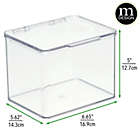 Alternate image 1 for mDesign Plastic Stackable Toy Storage Bin Box with Lid