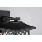 Alternate image 1 for ELE Light & Decor Windfall Black Outdoor Hardwired Wall Lantern Sconce with No Bulbs Included