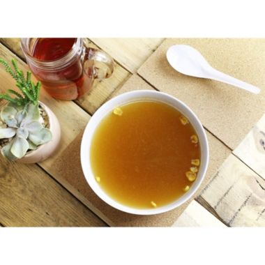 Juvale 50-Pack Disposable Plastic Chinese Asian Soup Spoons For Appetizer, Ramen, Pho, 5.5 x 1.5 Inches, White. View a larger version of this product image.