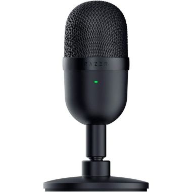 Razer - Gaming Microphone USB Seiren Mini Ultra-Super Cardioid Condenser Black. View a larger version of this product image.