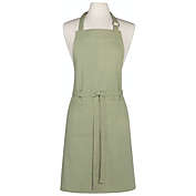 Contemporary Home Living 32" Sage Green Now Designs Basic Kitchen Chef&#39;s Apron