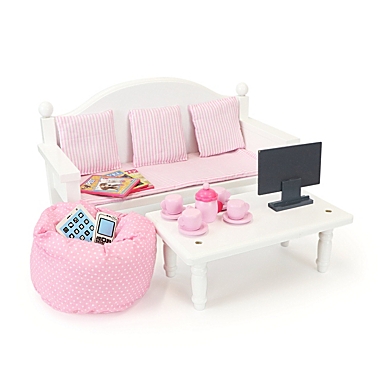 Playtime By Eimmie Sofa & Coffee Table with Accessories. View a larger version of this product image.