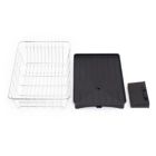 Alternate image 2 for Kitcheniva Kitchen Dish Cup Drying Rack Stainless Steel Sink Dish